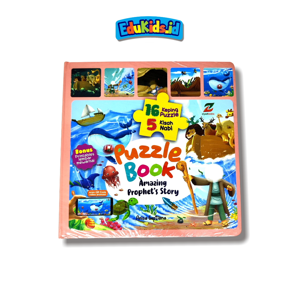 Puzzle Book Amazing Prophet's Story Boardbook Original Ziyadbook