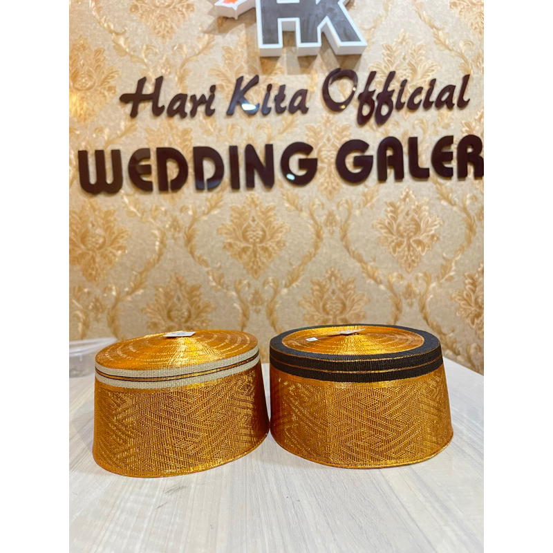 Songkok recca bugis tobone (terbuat dari tembaga halus)