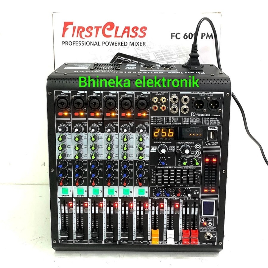 power mixer Firstclass FC609PM / FC609 PM 6chanel ORIGINAL