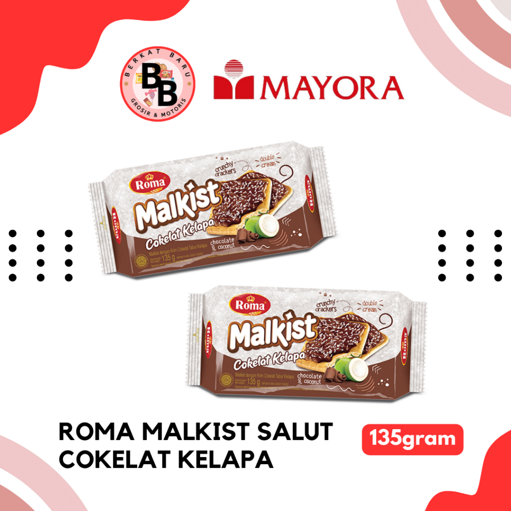 

[BB SNACK] ROMA MALKIST SALUUT TRAVEL PACK 90GRAM