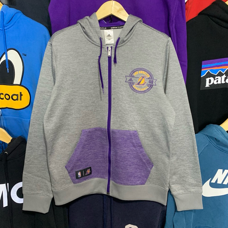 Hoodie Adidas Lakers second