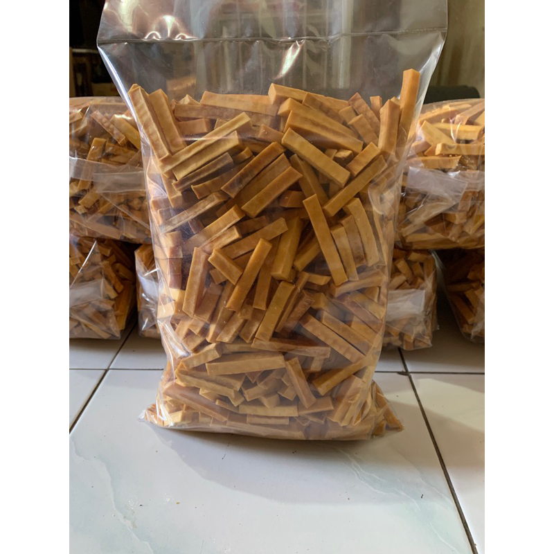 

1KG camilan stik keripik sukun murah kemasan