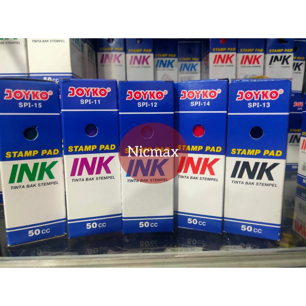 

Stamp Pad Ink Refill / Tinta Stempel Joyko