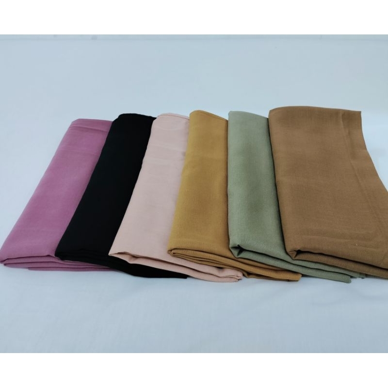 kerudung segi empat warna Sage