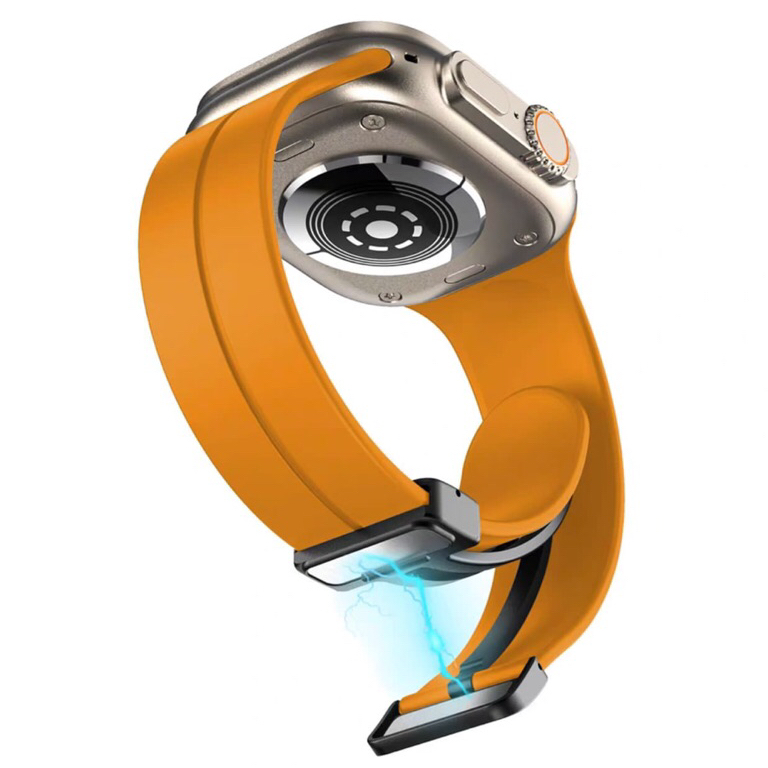 Top Sale.. NEW STRAP SPIGEN IWATCH PREMIUM MAGNETIC LOCK RUBBER 38/40/41/42/44/49MM
