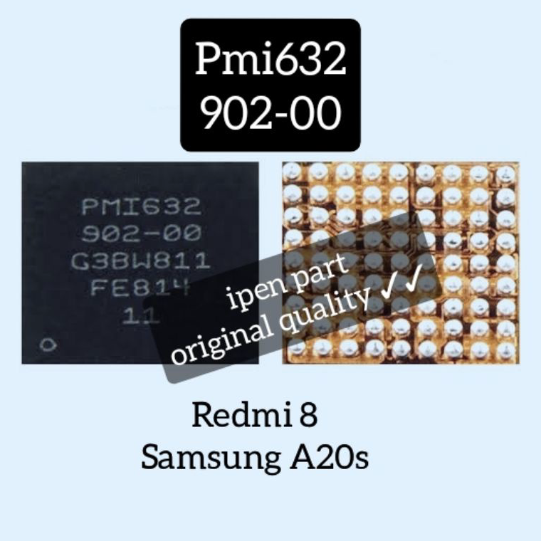 Special Price.. IC Power Pmi632-902 Redmi Note 8 Samsung A20s Original New Tested Pmi632 902-00