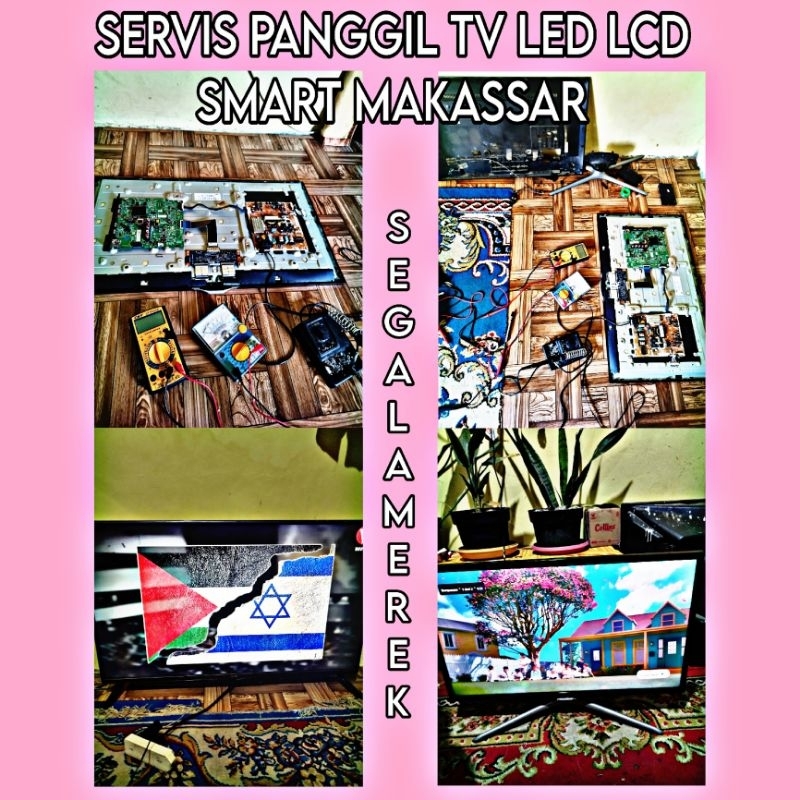 SERVIS PANGGIL TV LED LCD SMART TV MAKASSAR
