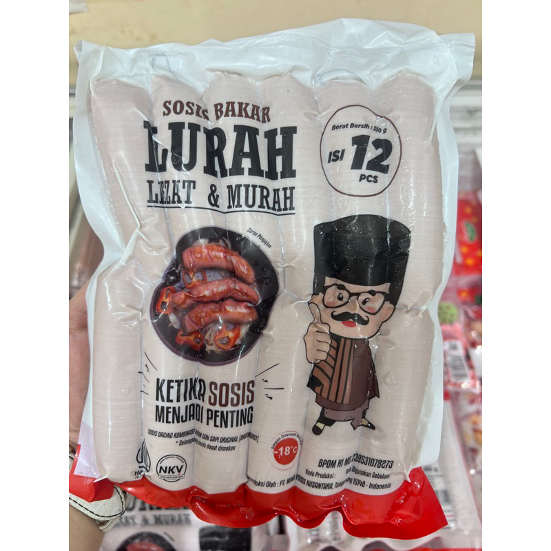 

SOSIS BAKAR LURAH ISI 12