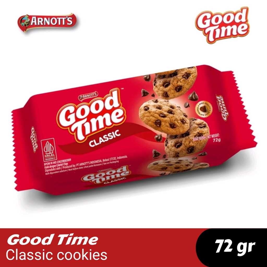 

ARNOTT’S Good Time Classic Cookies 72 gr