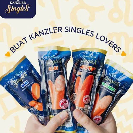 

Murah Banget Sosis Kanzler Singles 65gr / sosis anak / sosis anti GTM / Snack Anak / Cemilan Anak / Sosis Kanzler Singles 65Gr