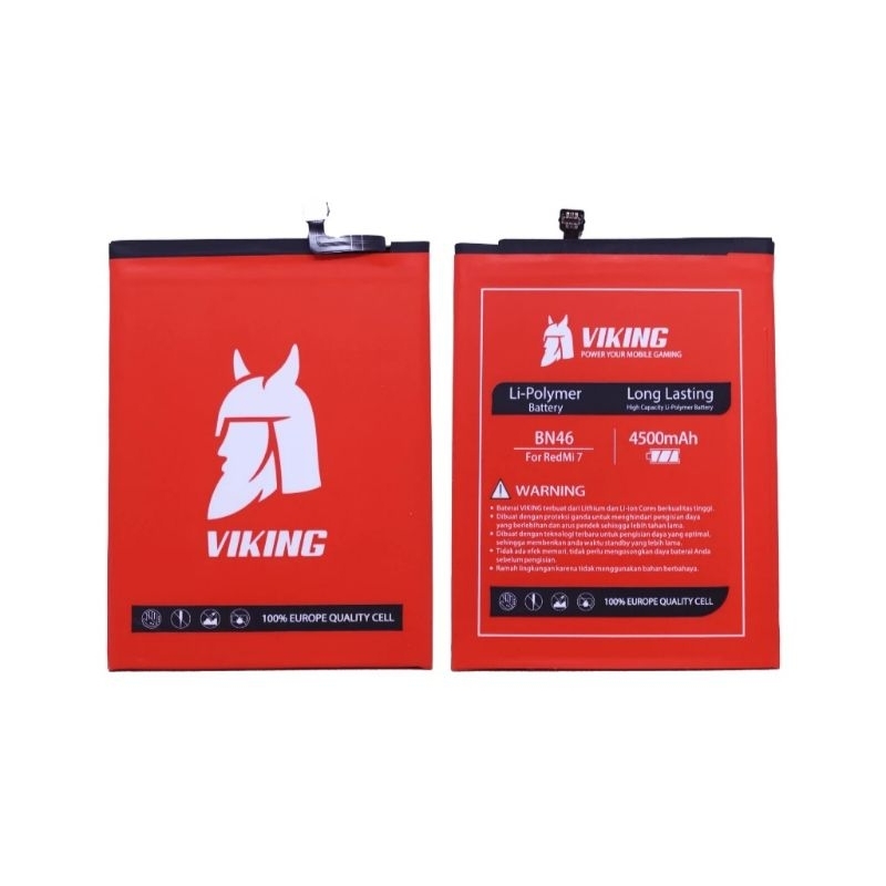 VIKING BATERAI XIAOMI REDMI NOT 8-REDMI 7 BN46 DOUBLE POWER