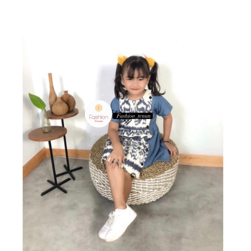 dress anak, dres tenun, baju tenun, baju anak tenun, tenun, baju anak