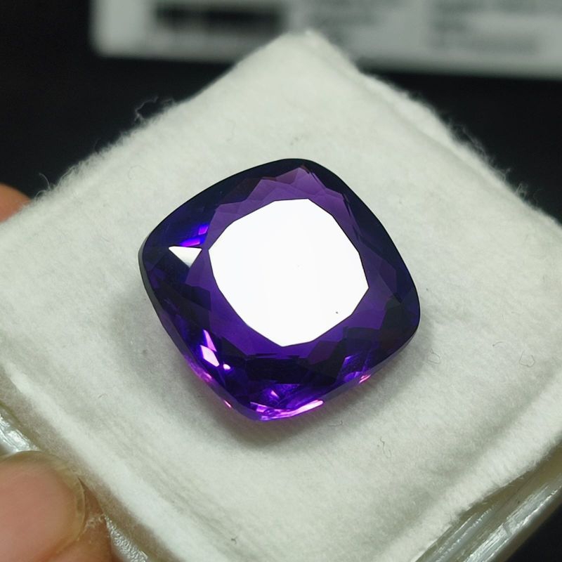 BATU PERMATA KECUBUNG AMETHYST ASLI NATURAL COCOK UNTUK BANDUL LIONTIN