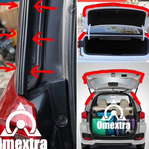 ➻➶✱✼ Karet Peredam Bagasi Omextra Karet Peredam Pintu Bagasi Seal Mobil Big