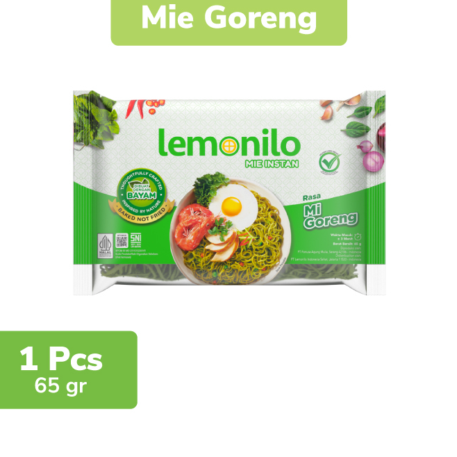 

Terbatas Lemonilo Mie Instan Goreng 65g