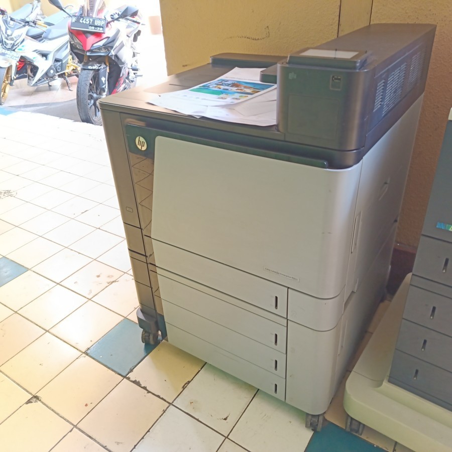 Printer Hp Laserjet Enterprise M855 Mesin Printer A3 Warna