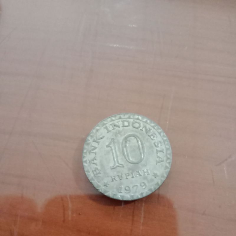 Koin Kuno 10 rupiah Tahun 1979