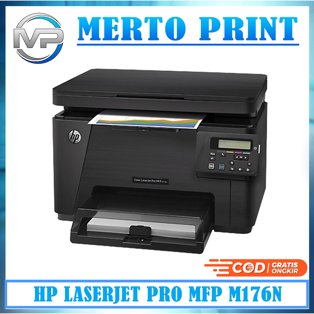 printer fotocopy warna HP Color LaserJet Pro MFP M176n