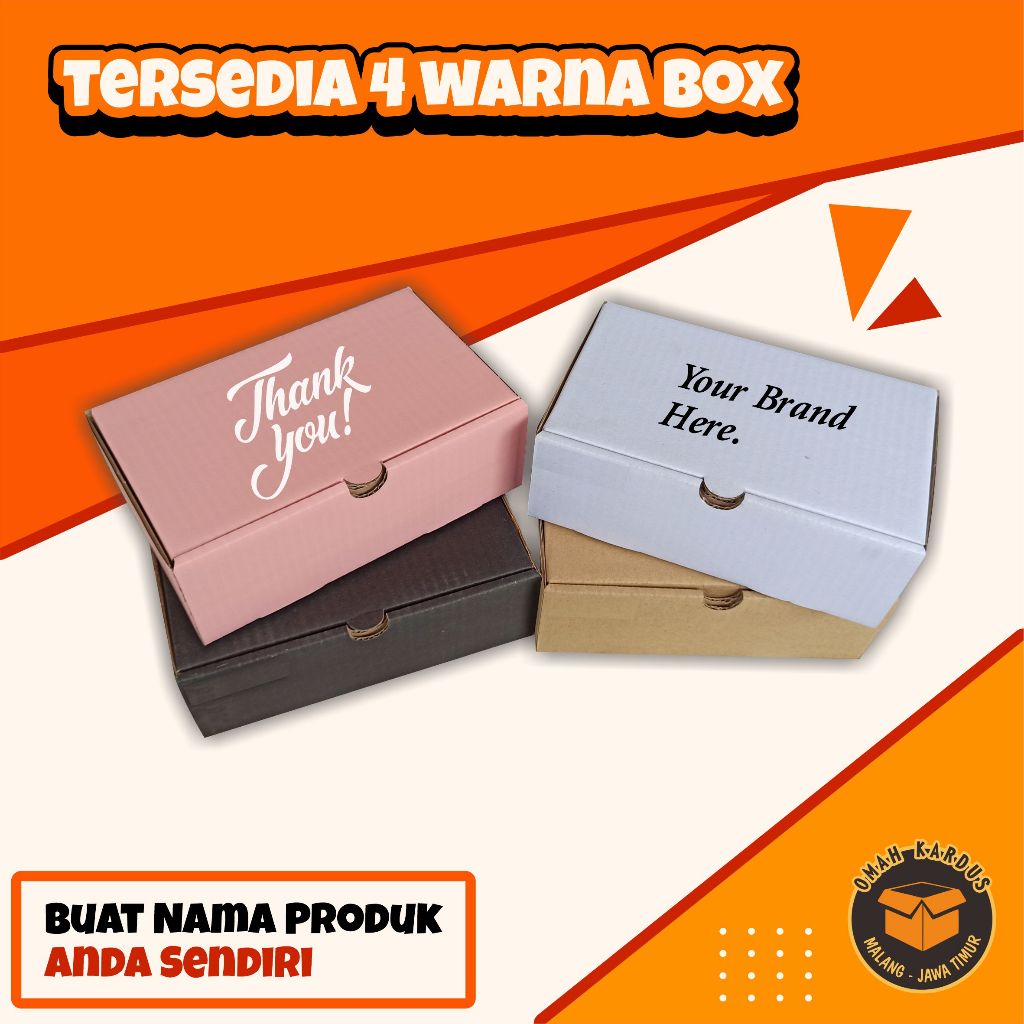 

Custom Sablon kardus Hampers 20x12x7 cm + SABLON 1 WARNA | custom desain | custom sablon