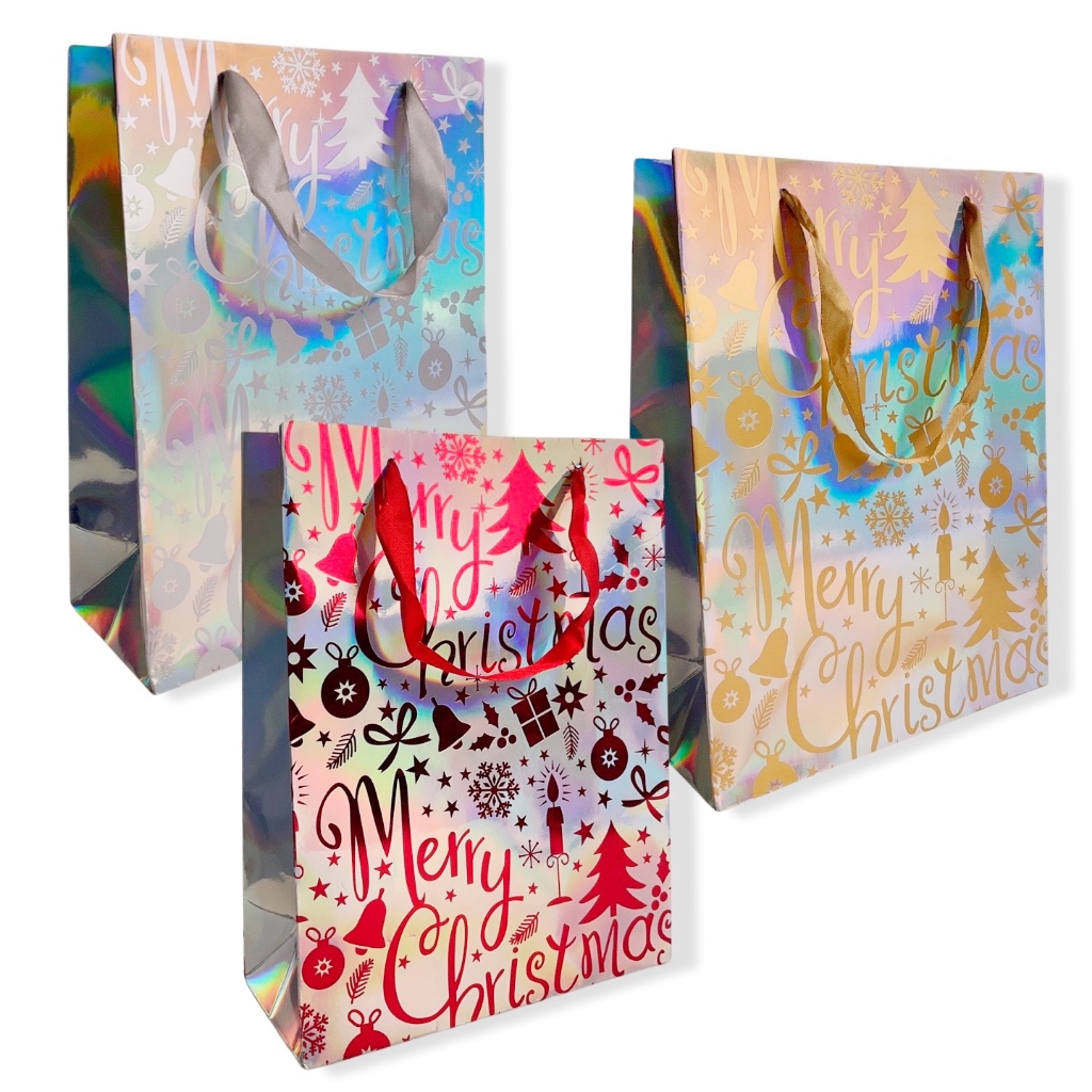 

W! Accessories Kantong Kertas / Paper Bag Natal 24x18x8cm 67271600