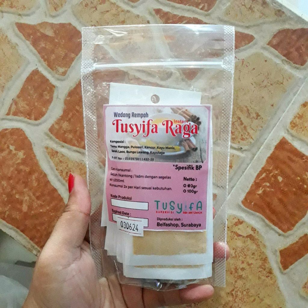

Tusyifa Raga Instan Spesifik Batuk Pilek per pax