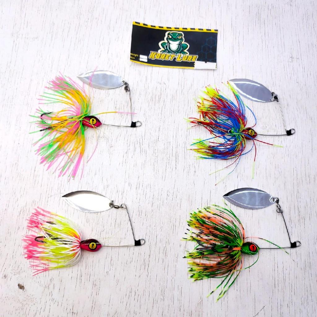 UMPAN CASTING LURE SPINER BAIT GABUS TOMAN