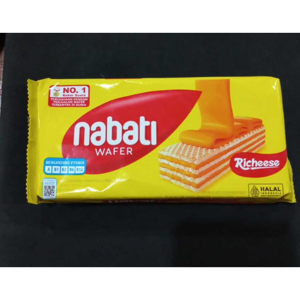 

NABATI WAFER KRIM KEJU 110GR