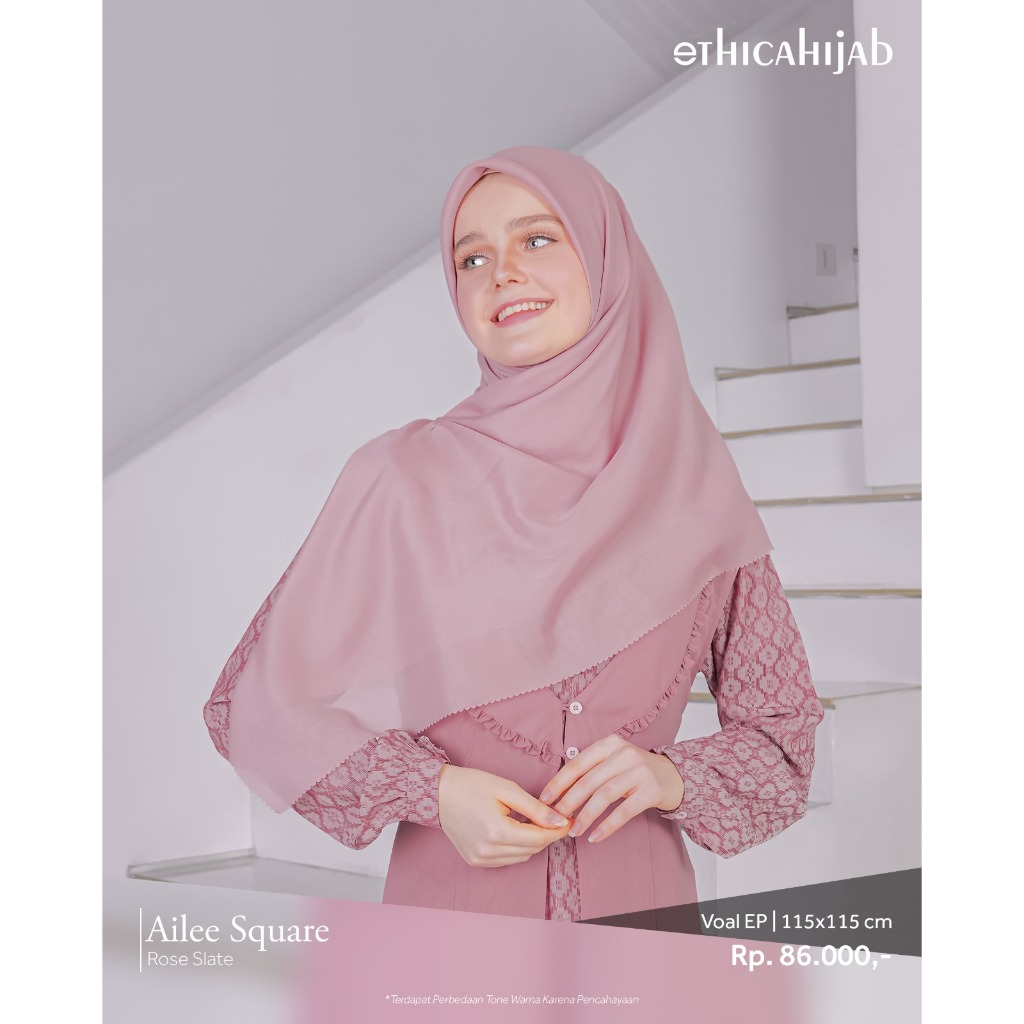 Hijab Ethica/Ailee Square Hijab Segi Empat