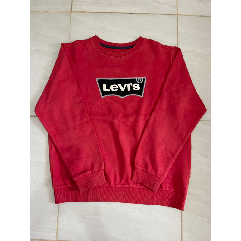 Crewneck Levis original/sweater Levis original/second branded murah
