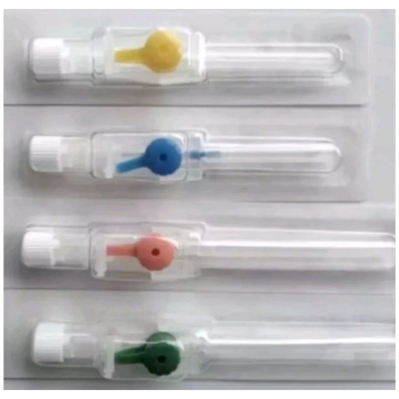 Jarum Infus Inflo IV Catheter Plus Abbocath Abocath 18G 20G 22G 24G Onemed  Inflo plus 24G Harga per