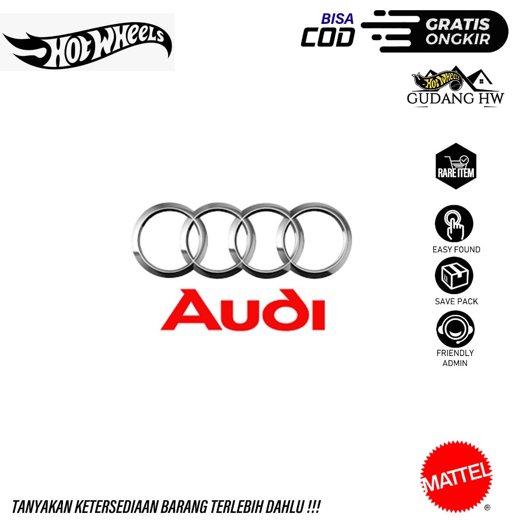 HOT WHEELS AUDI PACK