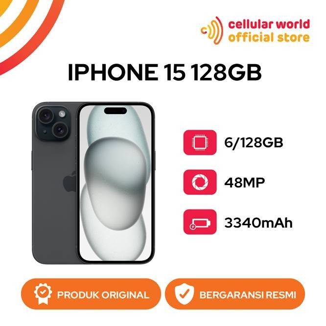 [Garansi Resmi iBox Indonesia] iPhone 15 6/128GB