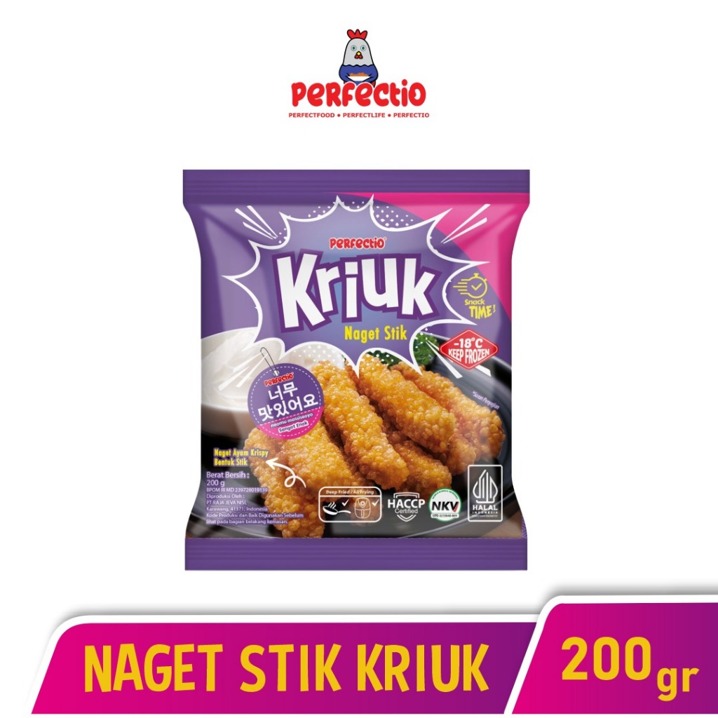 

Perfectio Kriuk Naget Stik 200gr