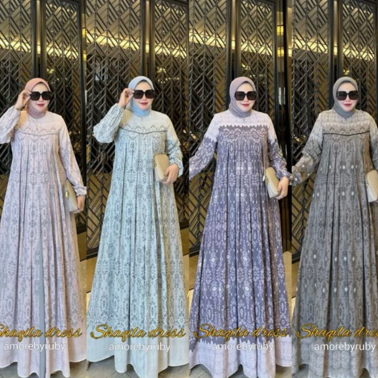 Shaqila dress amore by ruby / Shaqila dress / Shaqila dress amore / Gamis amore by ruby sek