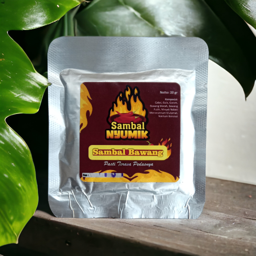 

Sambal Bawang sachet 20 gr kemasan pas sambel instan siap makan