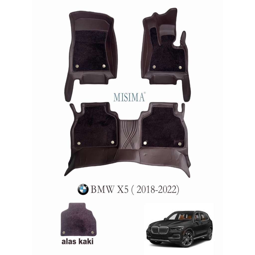 Karpet mobil 5d BMW X5 ( 2 Baris )