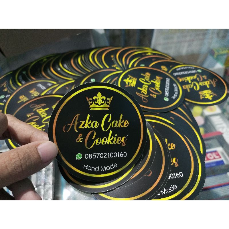 

Cetak Stiker bahan Chromo ukuran F4 dan A3