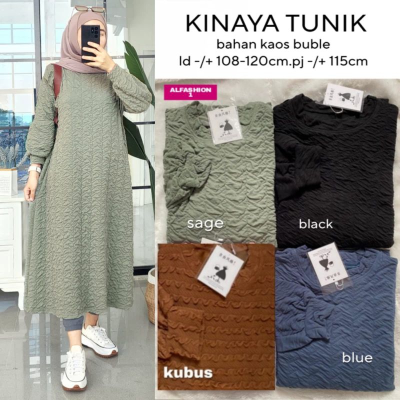kinaya tunik original by Alfashion