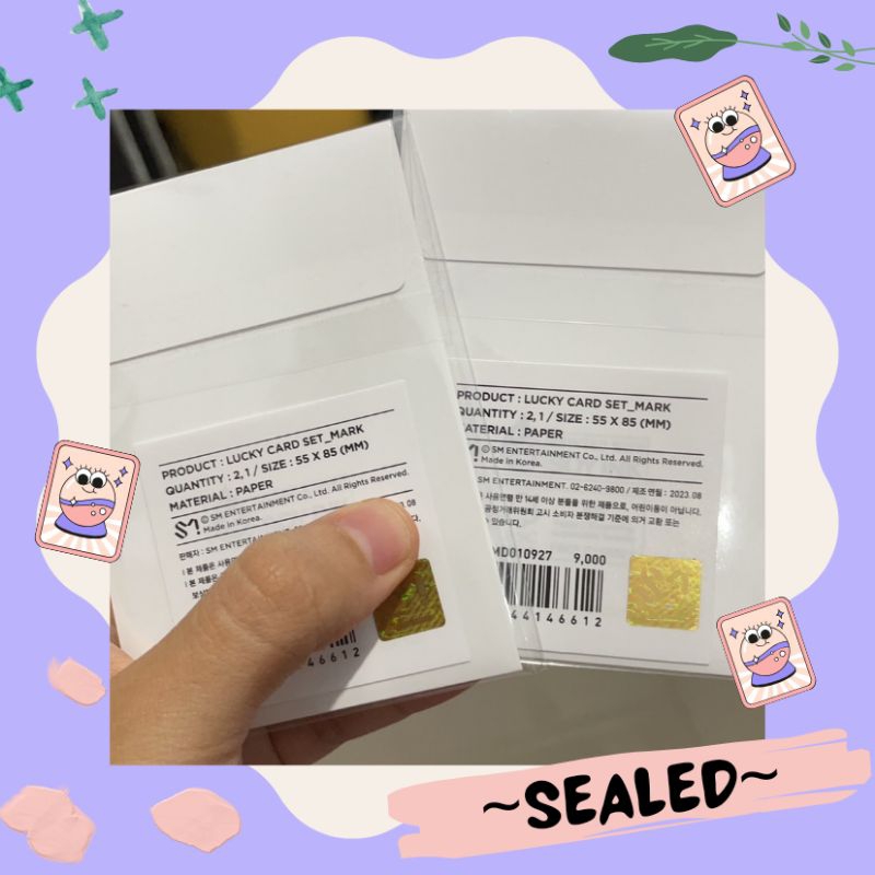 MARK LUCKY CARD MD NCT 127 7th ANNIVERSARY