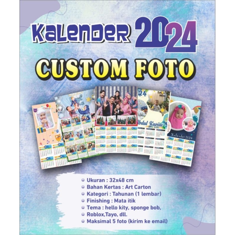 

Kalender 2024 Custom Foto