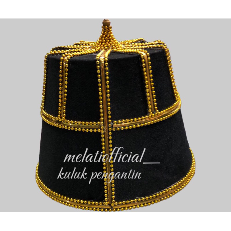 Kuluk pengantin jawa / topi jawa