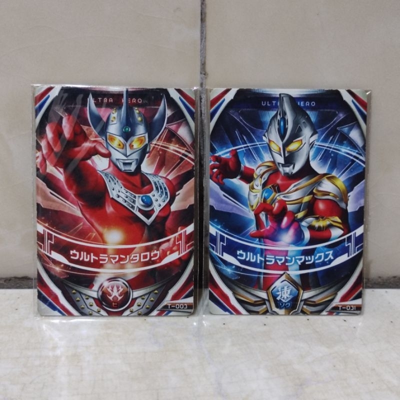 DX Fusion Card Kartu Ultraman Orb - Ultraman Taro & Ultraman Max