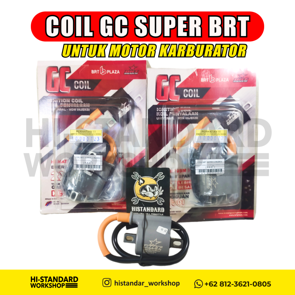 COIL RACING GC SUPER BRT  KARBURATIR UNIVERSAL KLX 150 KLX 140 JUPITER Z JUPITER MX SUPRA GRAND