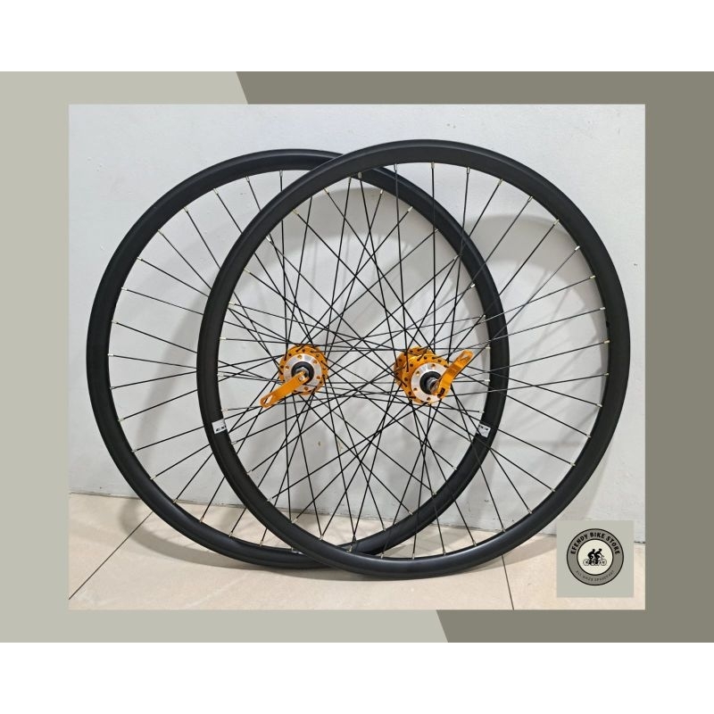 Wheel Set MTB 27.5 Wheel set sepeda 27.5 Velg Jadi 27.5 Siap Pakai Pelk Jadi 27,5 MTB Exotic x Pacif