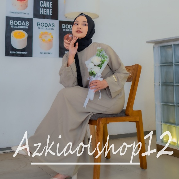 (BISA COD) ABAYA TURKI BASIC ABAYA WANITA