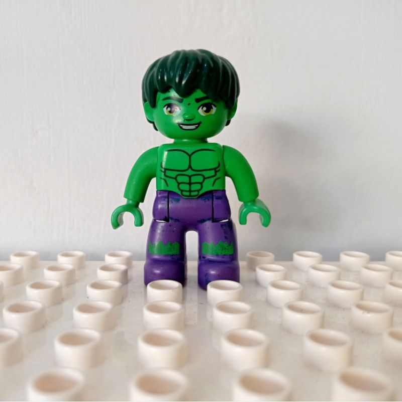 lego hulk figure duplo original
