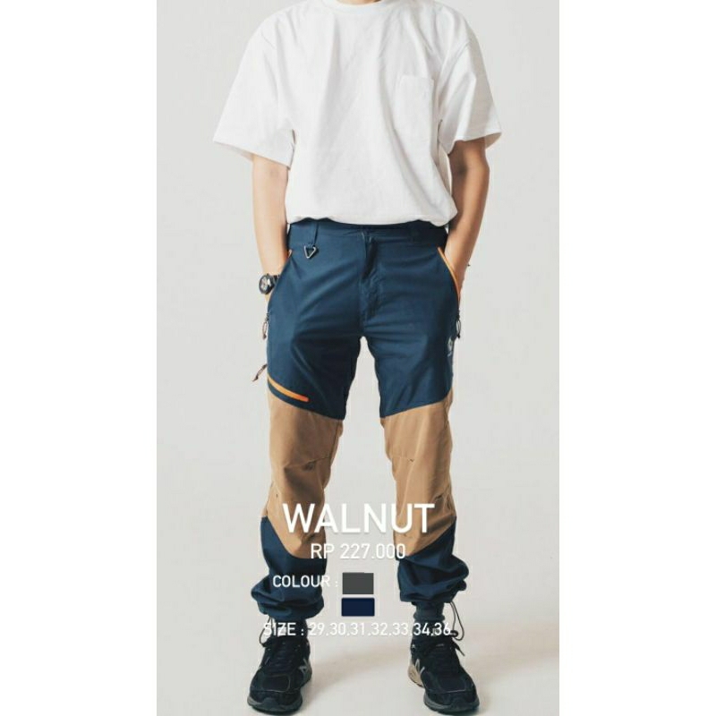 Celana panjang fellasky wallnut
