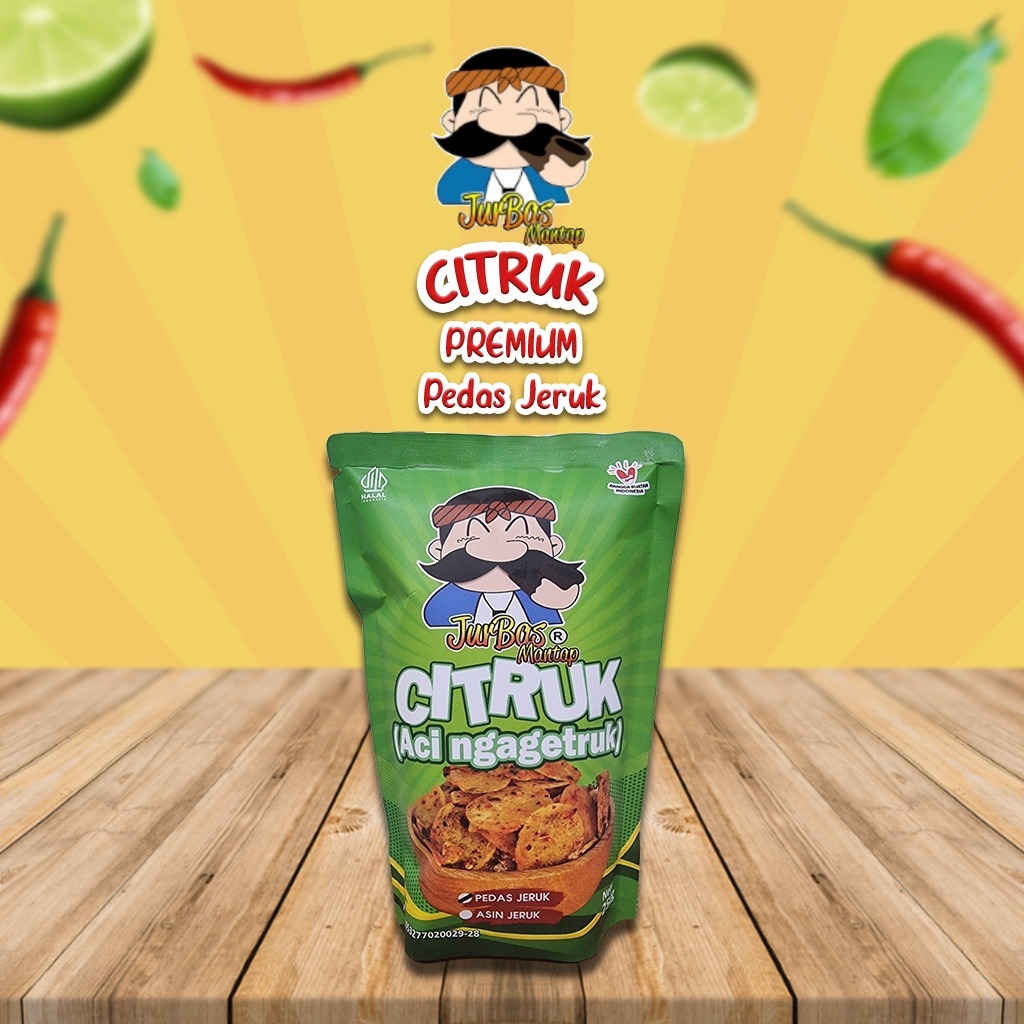 

Citruk Premium 80 gram Pedas Jeruk