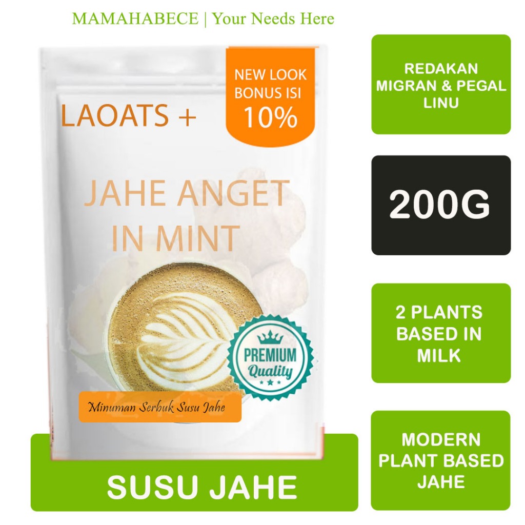 

Jahe Bubuk Laoats (200G)