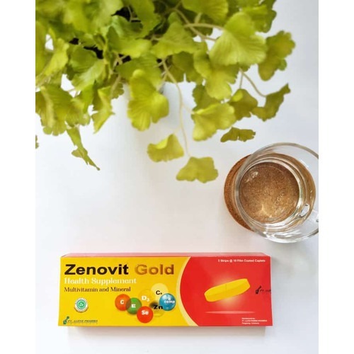 Multivitamin Penunjang Immune - Zenovit GoId Isi 30 Kaplet